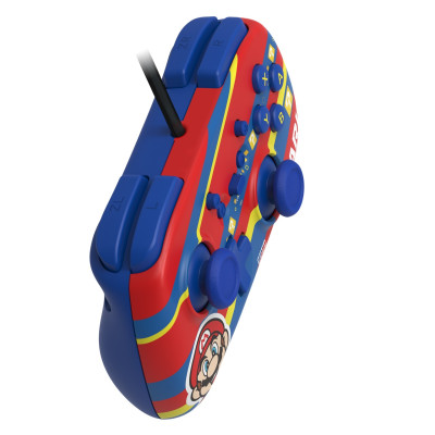 Hori Геймпад провідний Horipad Mini (Mario) для Nintendo Switch, Red/Blue