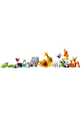 LEGO Конструктор DUPLO Town Дикі тварини світу