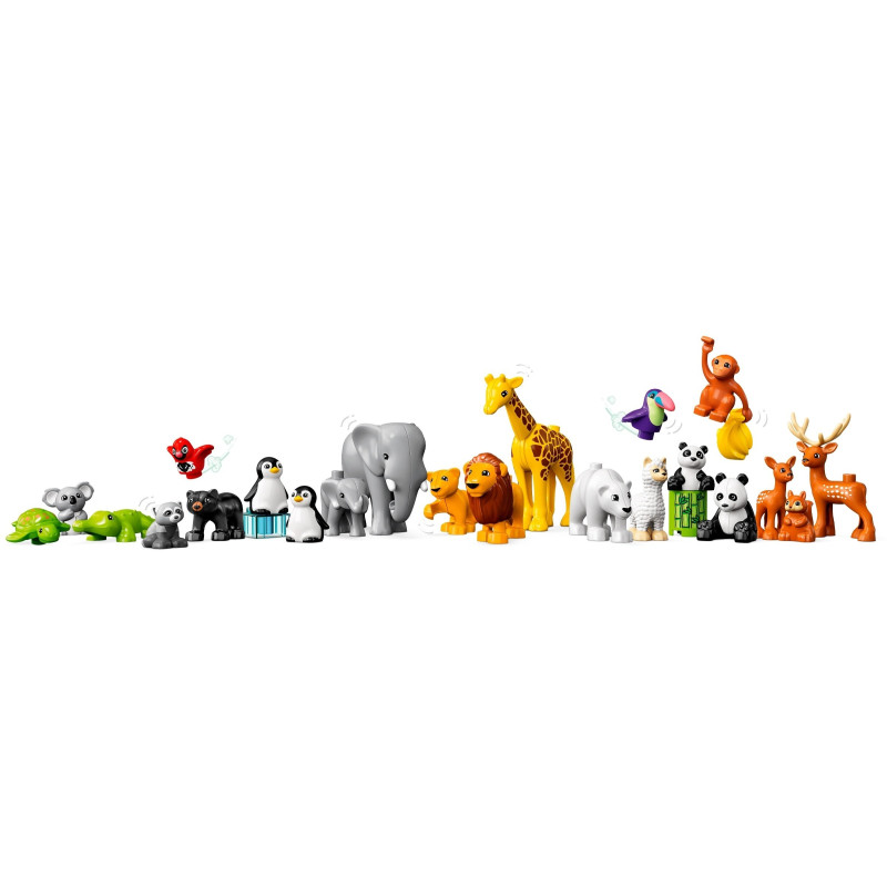 LEGO Конструктор DUPLO Town Дикі тварини світу