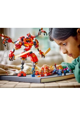 LEGO Конструктор Ninjago Робот-скелелаз ніндзя Кай