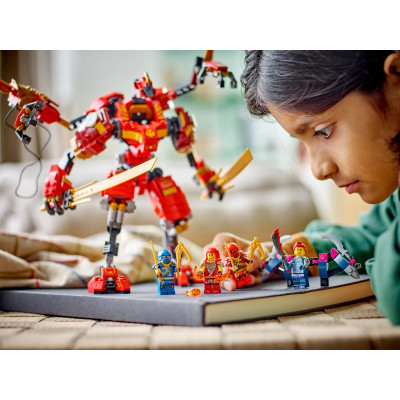 LEGO Конструктор Ninjago Робот-скелелаз ніндзя Кай