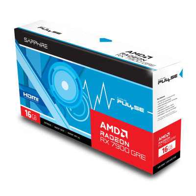 SAPPHIRE Відеокарта Radeon RX 7900 GRE 16GB GDDR6 PULSE GAMING OC
