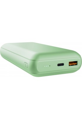 Trust Акумулятор портативний літій-іонний power bank Redoh, 20000мА·рік, USB-A/2хUSB-C, 18W, QC 3.0, PD, зелений