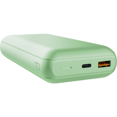 Trust Акумулятор портативний літій-іонний power bank Redoh, 20000мА·рік, USB-A/2хUSB-C, 18W, QC 3.0, PD, зелений