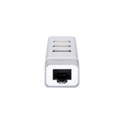 Digitus Хаб USB-C > 3xUSB-A/RJ45