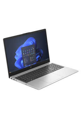 HP Ноутбук HP 250R-G10 15.6" FHD IPS, Intel 3-100U, 16GB, F512GB, UMA, Win11P, сріблястий