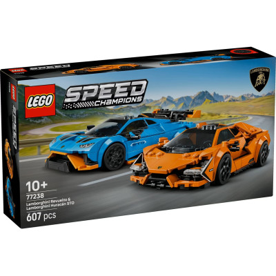 LEGO Конструктор Speed Champions Lamborghini Revuelto та Huracan STO