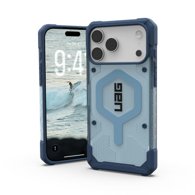 UAG Чохол+ремінець UAG для iPhone 17 Pro Max, Pathfinder Clear MagSafe Bundle, Blues Lanyard