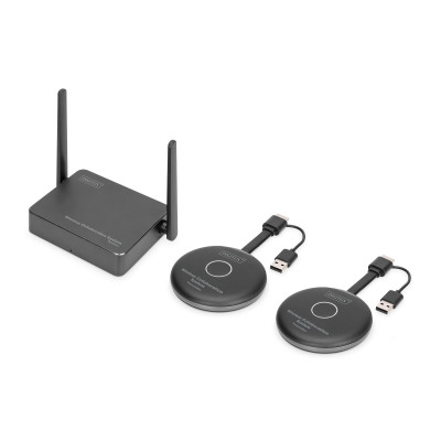 Digitus Система для презентацій Click & Present Pro - Wireless Collaboration System HDMI, 2xTX, 1xRX