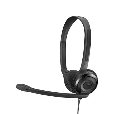 Epos Гарнітура комп'ютерна стерео On-Ear PC 5 Chat, 3.5мм, односпрямований, 2м, Чорний Epos Гарнітура комп'ютерна стерео On-Ear PC 5 Chat, 3.5мм, односпрямований, 2м, Чорний