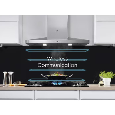 Electrolux Варильна поверхня індукційна, 60см, Hob2Hood, чорний