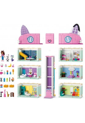 LEGO Конструктор Gabby's Dollhouse Ляльковий будиночок Ґаббі