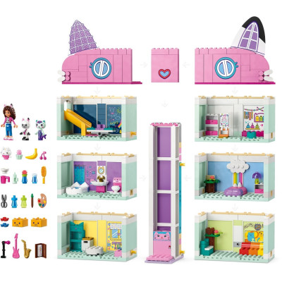 LEGO Конструктор Gabby's Dollhouse Ляльковий будиночок Ґаббі