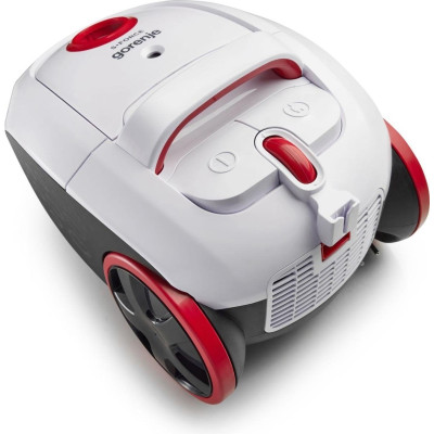Gorenje Пилосос мішковий, 850Вт, конт пил -3л, HEPA, телескоп трубка, білий Gorenje Пилосос мішковий, 850Вт, конт пил -3л, HEPA, телескоп трубка, білий