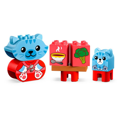 LEGO Конструктор DUPLO My First Повсякденні процедури: Час вечері та сну