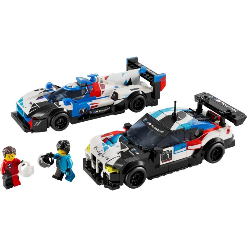 LEGO Конструктор Speed Champions Автомобілі для перегонів BMW M4 GT3 і BMW M Hybrid V8