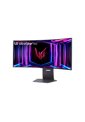 LG Монітор 34" 34GS95QE-B 2xHDMI, DP, USB, Audio, OLED, 3440x1440, 240Hz, 0.03ms, DCI-P3 98.5%, G-SYNC, FreeSync, AdaptiveSync, HAS, DisplayHDR True Black 400