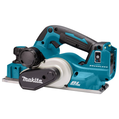 Makita Рубанок DKP181ZU акум., 18В, 11000 об/хв, 82 мм, 3мм, 3.6 кг, SOLO