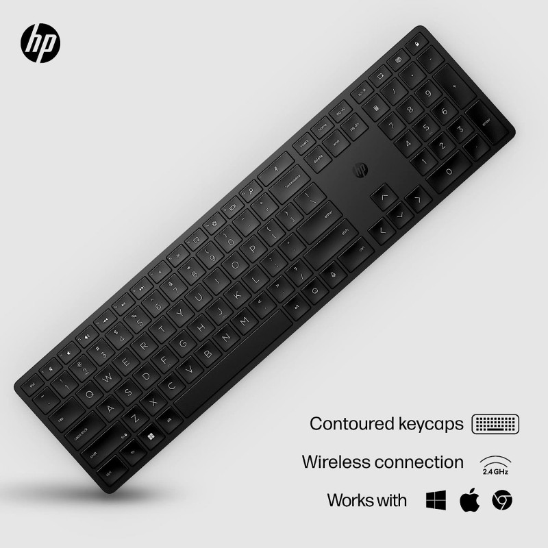 HP Клавіатура 450 Programmable WL UKR black