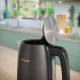 Philips Електрочайник Viva Collection, 1.7л, Strix, метал, чорно-мідний