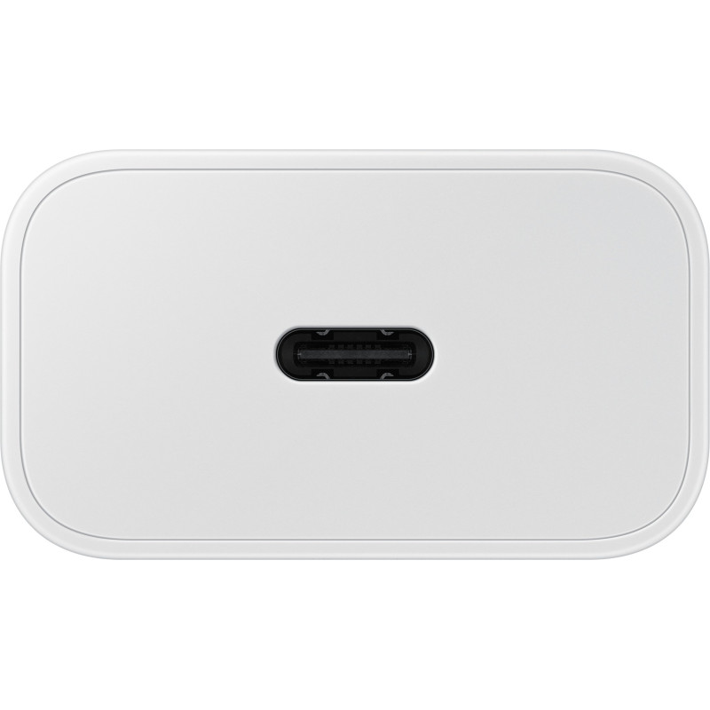 Samsung Зарядний пристрій мережевий 25Вт USB-С, кабель USB-C > USB-C, 1м, білий