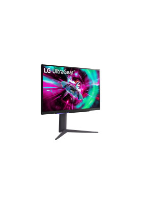 LG Монітор 27" 27GR93U-B 2xHDMI, DP, USB, Audio, IPS, 3840x2160, 144Hz, 1ms, DCI-P3 95%, G-SYNC, FreeSync, Pivot, HDR400