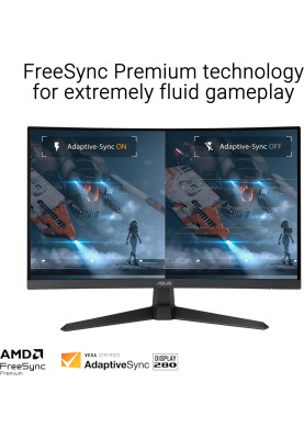ASUS Монітор 27" TUF Gaming VG27VQM1B DVI, 2xHDMI, DP, MM, VA, 280Hz, 1ms, DCI-P3 90%, CURVED, AdaptiveSync
