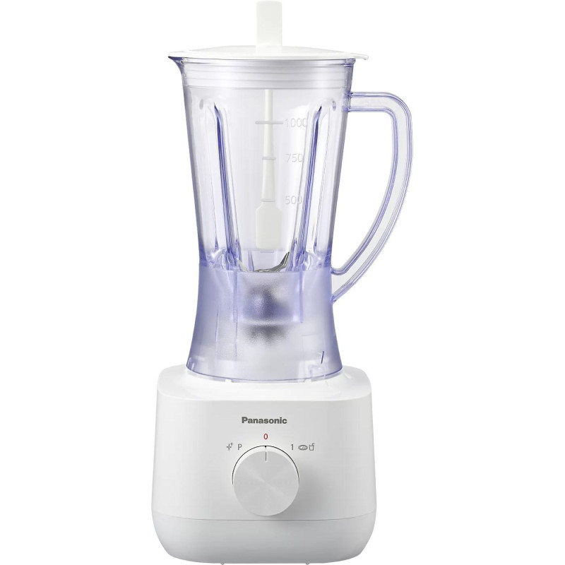 Panasonic Блендер стаціонарний, 450Вт, чаша-1350мл, млин., для спецій, білий Panasonic Блендер стаціонарний, 450Вт, чаша-1350мл, млин., для спецій, білий