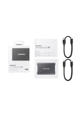Samsung Портативний SSD 1TB USB 3.2 Gen 2 Type-C T7 Сірий