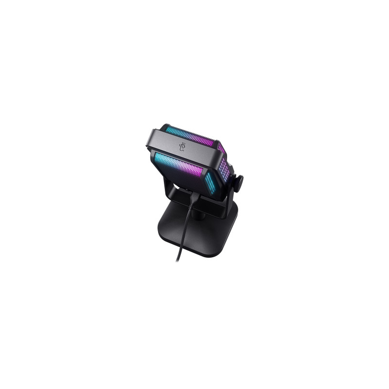 Cherry Xtrfy Мікрофон геймінговий NGALE R, Cardioid, USB-A, 2м, RGB, чорний