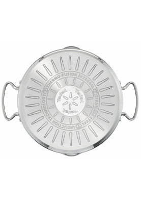 Tefal Кастрюля DUETTO+, 1.5л, з кришкою, нержавіюча сталь, скло