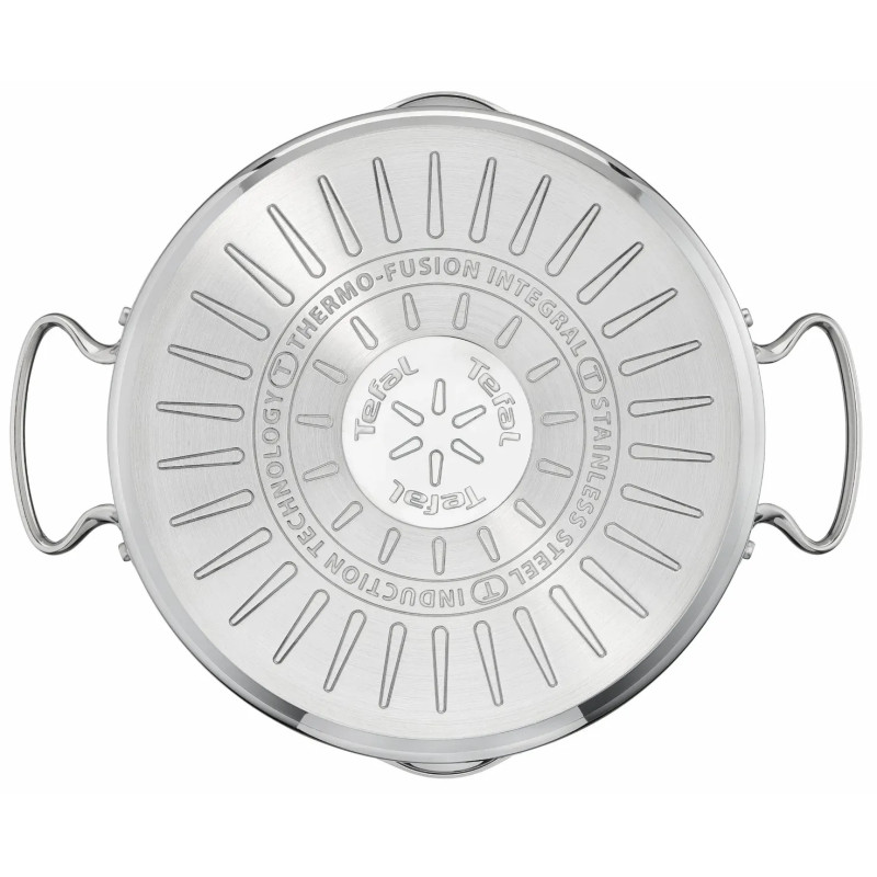 Tefal Каструля DUETTO+, 1.5л, з кришкою, нержавюча сталь, скло