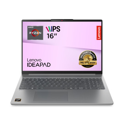 Lenovo Ноутбук Lenovo IdeaPad Slim 5-16ARP10 16" WUXGA AG, AMD R7-7735HS, 16GB, F512GB, UMA, DOS, сірий