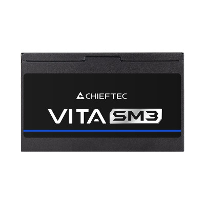 Chieftec Блок живлення Vita SM3 (850W), >85%, 80+ Bronze, 120мм, 1xMB 24pin(20+4), 2xCPU 8pin(4+4), 3xMolex, 6xSATA, 4xPCIe 8pin(6+2), 1xP