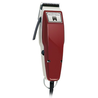 Moser Машинка для стрижки Moser Edition Burgundy, від мережі, вібраційний мотор, насадок-4, сталь, бордовий