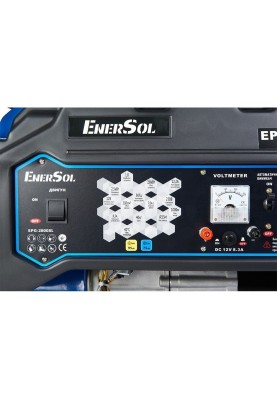 EnerSol Генератор газово-бензиновий EPG-2800SL 230В (1 фаза), 2.8кВт, ручний старт, AVR, 40кг