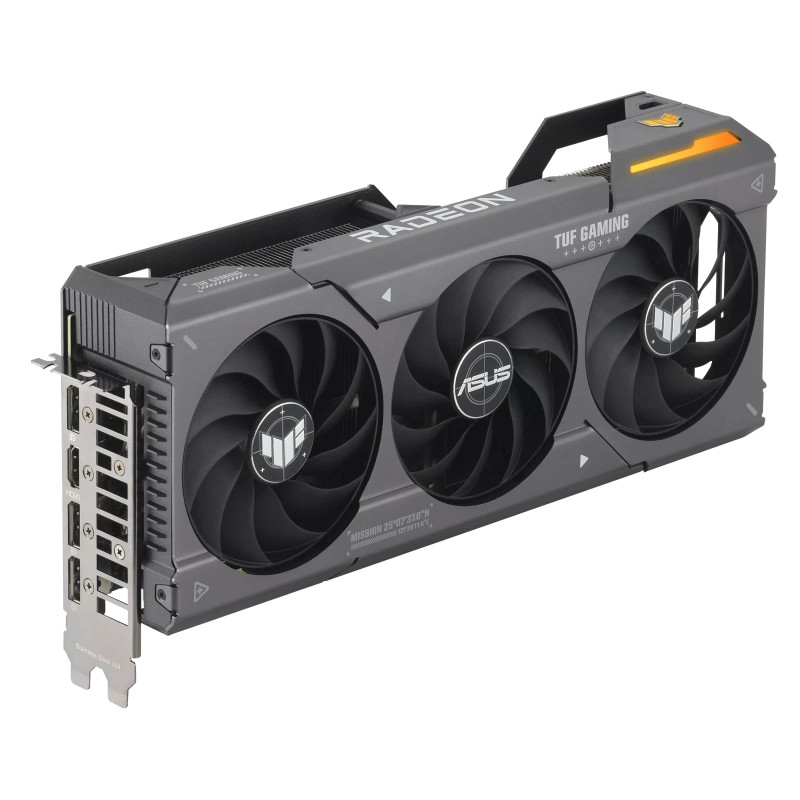 ASUS Відеокарта Radeon RX 7600 XT 16GB GDDR6 TUF OC TUF-RX7600XT-O16G-GAMING
