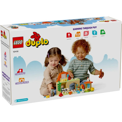 LEGO Конструктор DUPLO Town Уход за тваринами на фермі