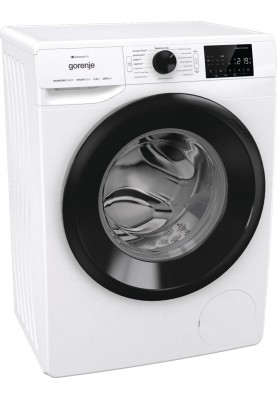 Gorenje Пральна машина фронтальна, 8кг, 1200, A+++, 55см, дисплей, інвертор, пара, Wi-Fi, білий