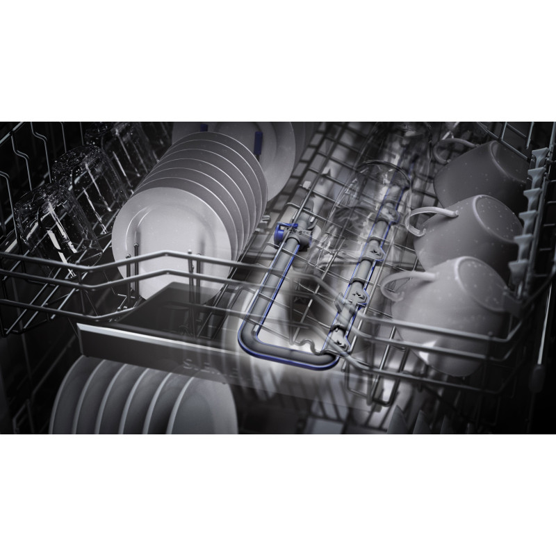 Siemens Посудомийна машина Siemens вбудована, 14компл., A+++, 60см, дисплей, 3й кошик, Zeolith, білий