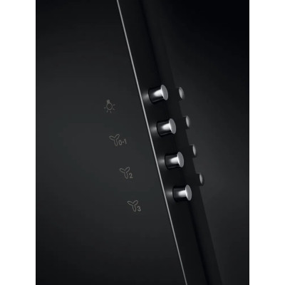 Electrolux Витяжка Electrolux вертикальна, 60см, 600м куб год., чорний Electrolux Витяжка Electrolux вертикальна, 60см, 600м куб год., чорний