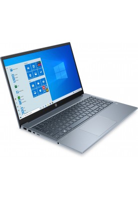 HP Pavilion 15-eh0000ua[Ноутбук Pavilion 15-eh1010ua 15.6" FHD IPS AG, AMD R3 5300U, 8GB, F512GB, UMA, Win10, синій]