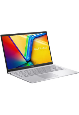 ASUS Ноутбук Vivobook 15 X1504VA-BQ500 15.6" FHD IPS, Intel i3-1315U, 16GB, F512GB, UMA, noOS, Сріблястий