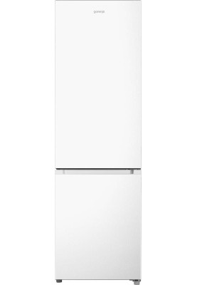 Gorenje Холодильник з нижн. мороз. камерою, 180х55х56см, 2 двері, 188(67)л, А++, NoFrost Plus, Зона св-ті, Білий