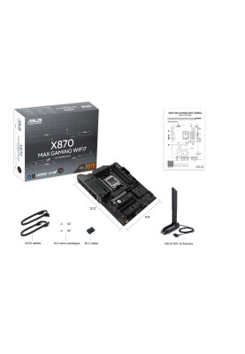 ASUS Материнська плата X870 MAX GAMING WIFI7