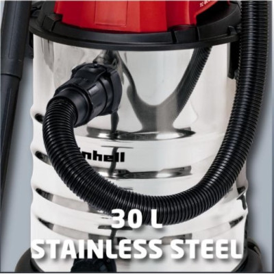 Einhell Пилосос професійний TC-VC 1930 S, 190мБар, контейнер 30л, 5.6кг