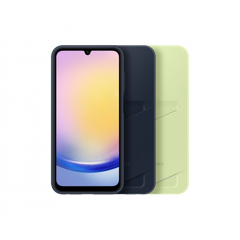 Samsung Чохол для Galaxy A25 (A256), Card Slot Case, лаймовий