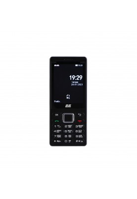2E Мобільний телефон E280 2022 Dual SIM Black