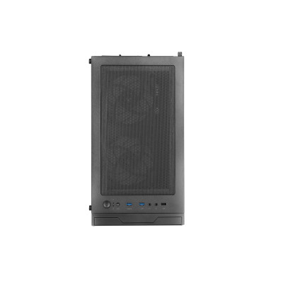 2E Gaming Корпус Turbo G2057B без БЖ 2xUSB3.0, 1xUSB2.0, 1x200мм, ARGB, 3x120мм ARGB, VGA 345мм, LCS ready, HUB, TG Side Panel, ATX, чорний