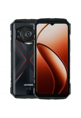 Doogee Смартфон S118 6.58" 8/512ГБ, 2SIM, 10800мА • рік, чорно-червоний